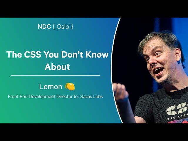 The CSS You Don't Know About