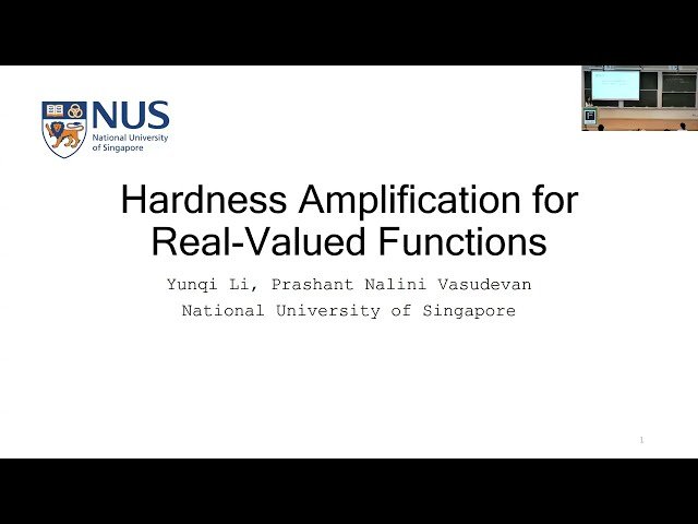 Hardness Amplification for Real-Valued Functions