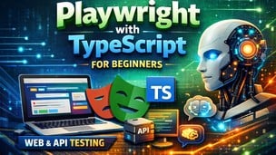 Playwright using TypeScript with AI - Web&API for beginners