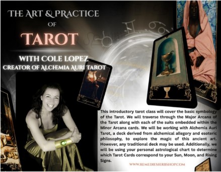The Art & Practice of Tarot (VIRTUAL CLASS) (Live Online)