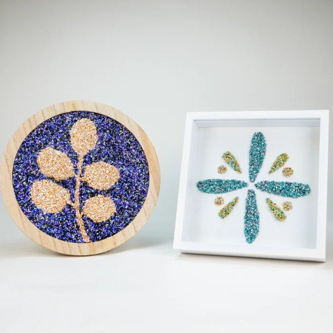 Virtual Glass Chip Frames (Kit Included) (Team Building)