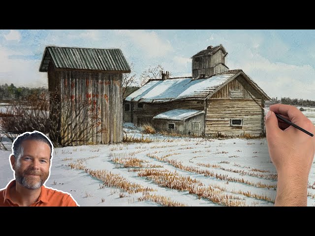 Landscape Painting with Watercolor