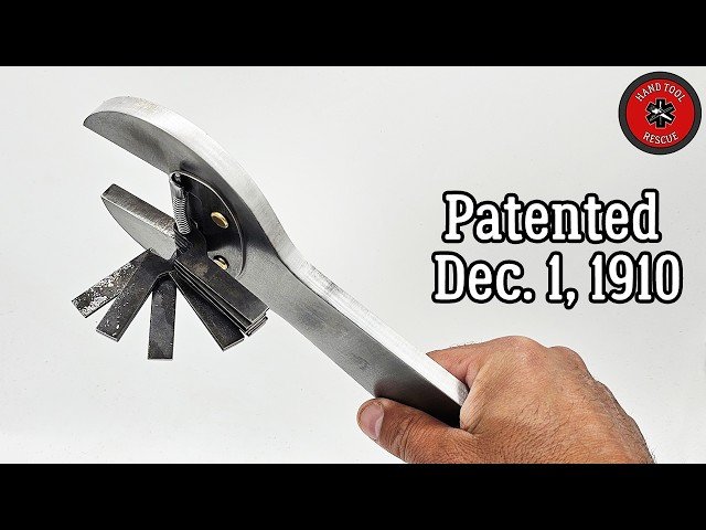 Recreating a 1910 Adjustable Wrench Patent - Patent Remake