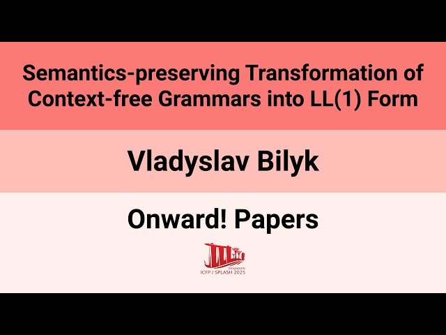 Semantics-Preserving Transformation of Context-Free Grammars into LL(1) Form