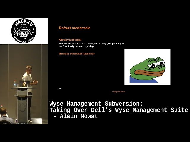 Wyse Management Subversion - Taking Over Dell's Wyse Management Suite
