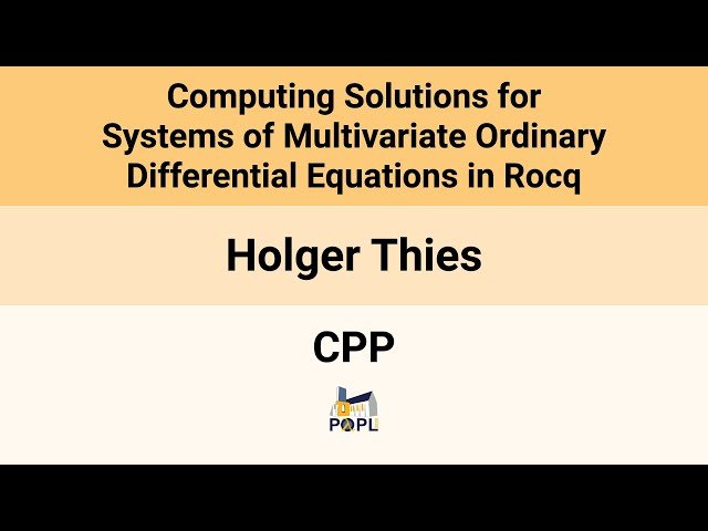 Computing Solutions for Systems of Multivariate Ordinary Differential Equations in Rocq