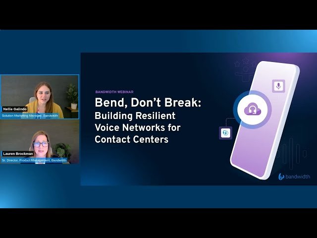 Bend, Don't Break - Building Resilient Voice Networks for Contact Centers