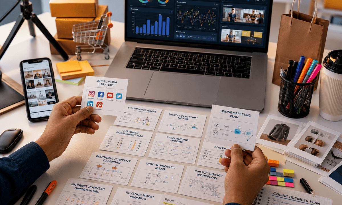 Internet Business Ideas and Online Income Strategies