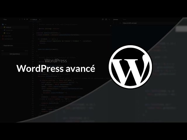 Wordpress avancé