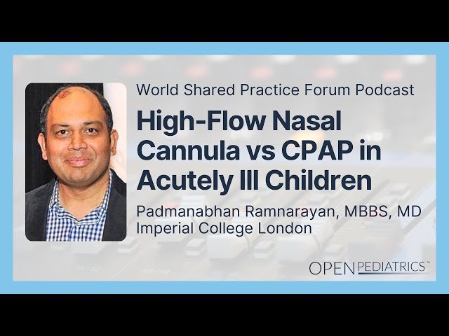High-Flow Nasal Cannula vs CPAP in Acutely Ill Children