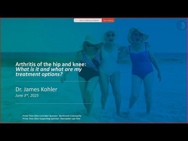 Arthritis of the Hip and Knee - What Is It and What Are My Treatment Options?