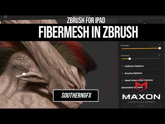 Using Fibermesh for Grass and Hair in ZBrush for iPad
