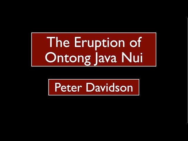 The Eruption of Ontong Java Nui - New Insights into Earth's Largest Volcanic Event