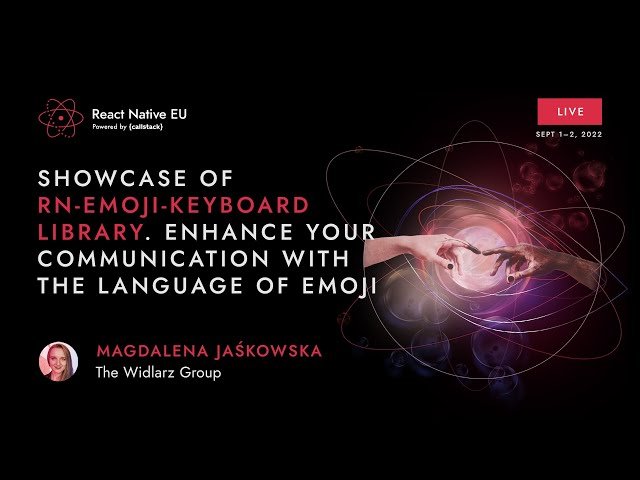 Showcase of RN-Emoji-Keyboard - Enhance Your Communication with the Language of Emoji