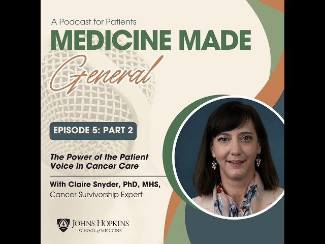 The Power of the Patient Voice in Cancer Care - Episode 5 Part 2