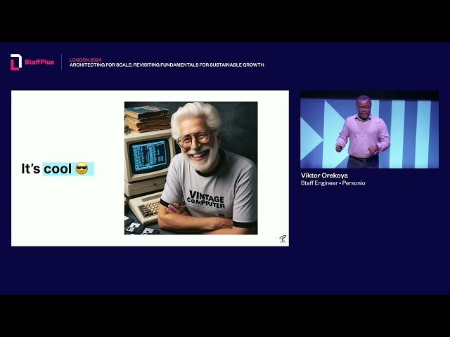 Architecting for Scale - Revisiting Fundamentals for Sustainable Growth