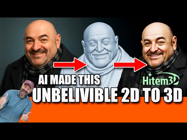 AI 3D Modeling with HiTem3D v1.5 - Portrait Mode, Multi-View, and 3D Printing Workflows