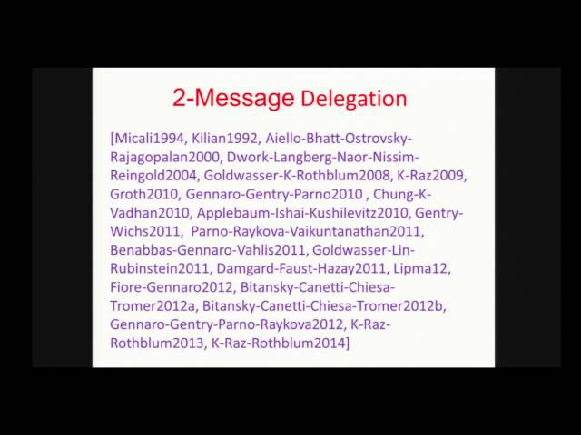 How to Delegate Computations - The Power of No-Signaling Proofs