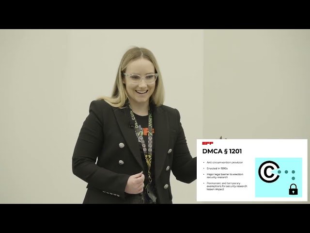 DMCA Security Research Exemption and Election Security