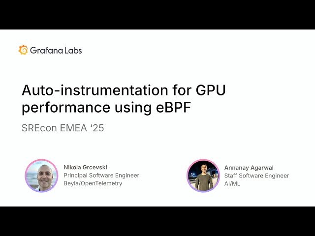 Auto-Instrumentation for GPU Performance using eBPF