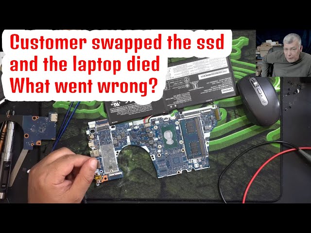 Lenovo Yoga 530 Board Forensics and Repair - M.2 SSD Swap Failure with IT8586VG