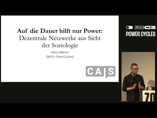Auf die Dauer hilft nur Power - Herausforderungen für dezentrale Netzwerke aus Sicht der Soziologie