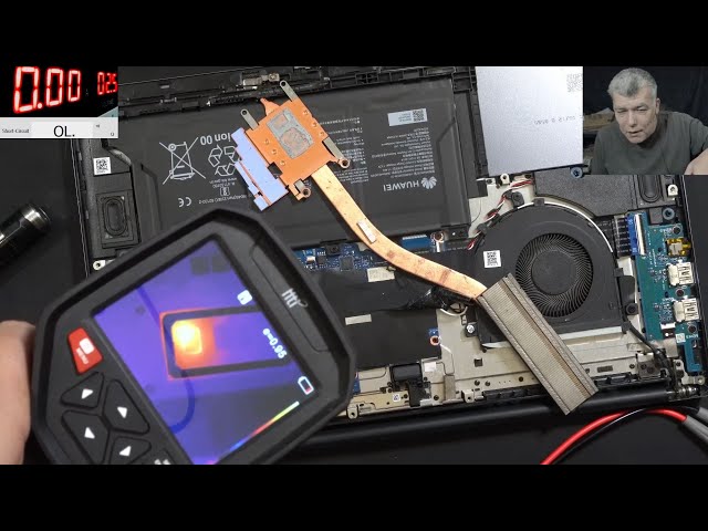 Investigating a Dead Chipset in a Non-Functioning Huawei Laptop