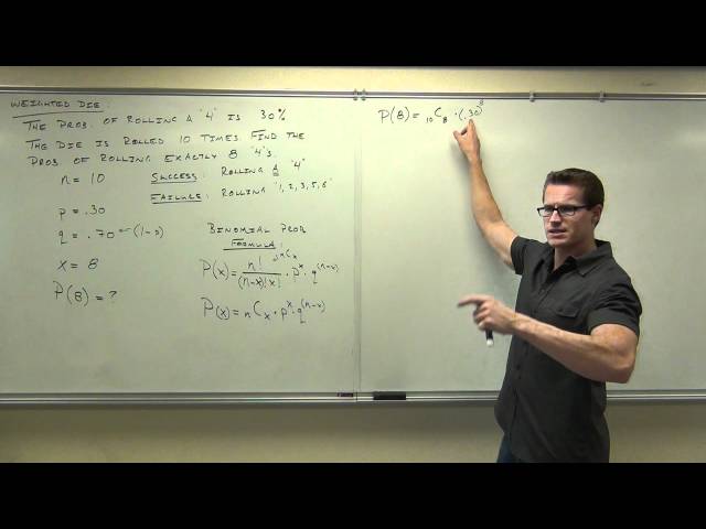 Statistics Lecture - A Study of Binomial Probability Distributions