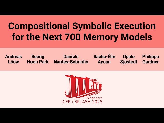 Compositional Symbolic Execution for the Next 700 Memory Models