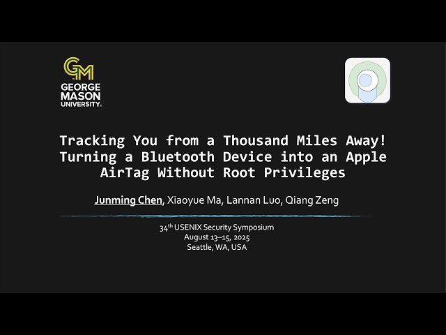 Tracking You from a Thousand Miles Away - Turning a Bluetooth Device into an Apple AirTag Without Root Privileges