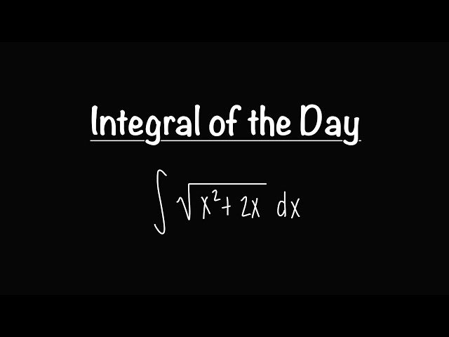 Integral of the Day 6.23.25 - Trigonometric Substitution and Boomerang Integration Tutorial