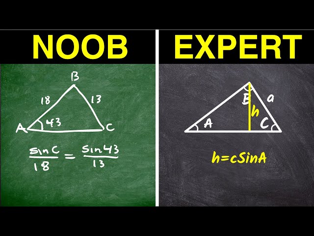Identifying Oblique SSA Triangles - Beginner vs Expert Approaches