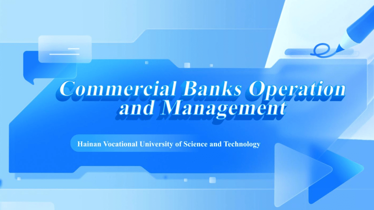 Commercial Bank Management