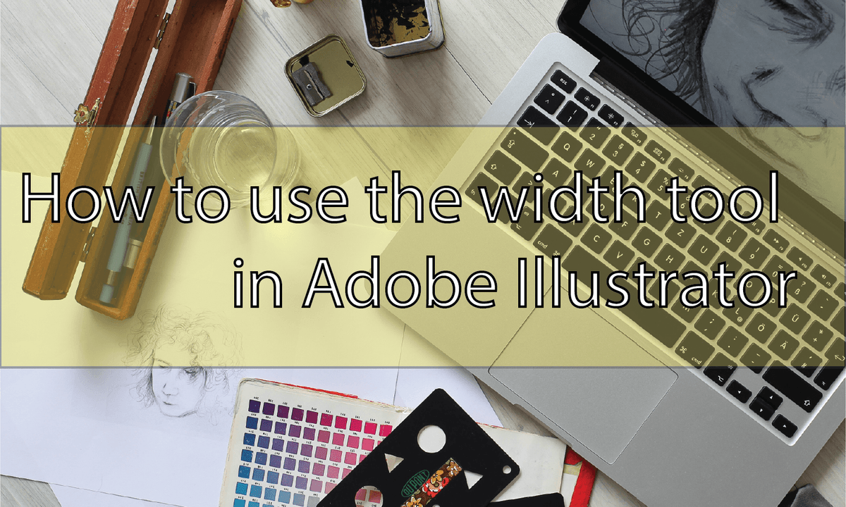 Online Course How to use the width tool in Adobe Illustrator from