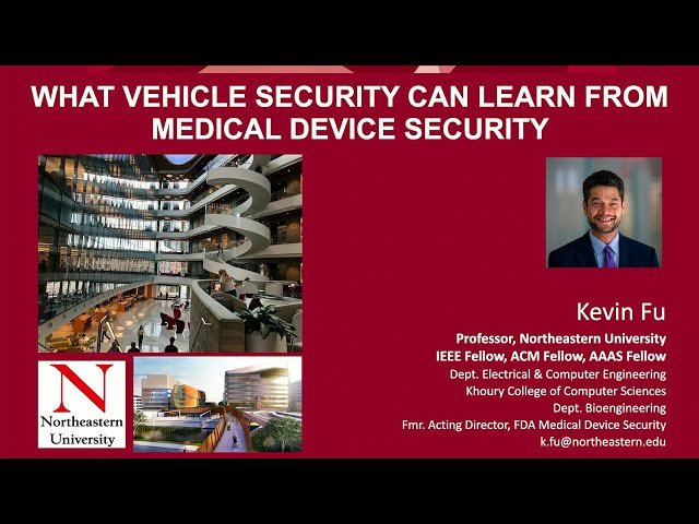 What Vehicle Security Can Learn from Medical Device Security