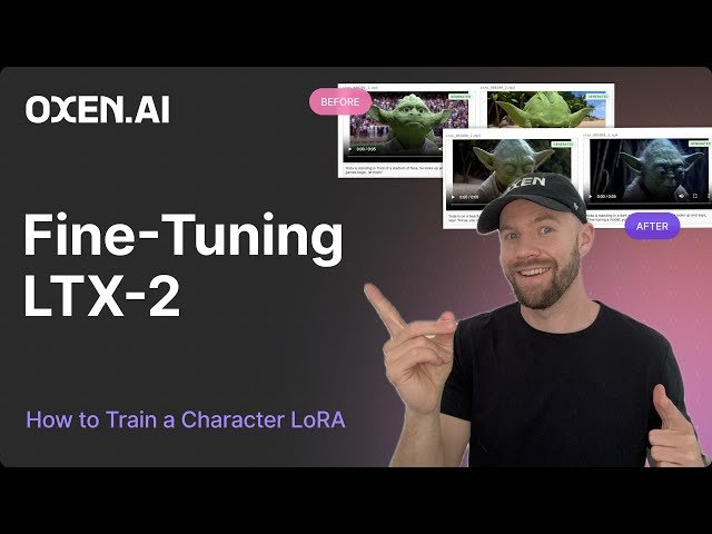 Training LTX-2 - How to Fine-tune a LoRA for Character Consistency