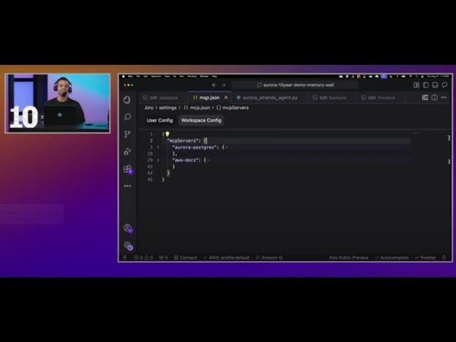 Aurora Memory Wall - A Decade in Vectors with Amazon Aurora