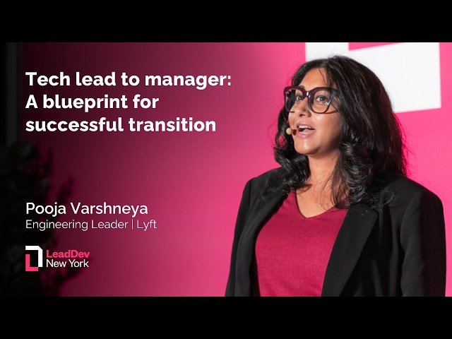 Tech Lead to Manager - A Blueprint for Successful Transition