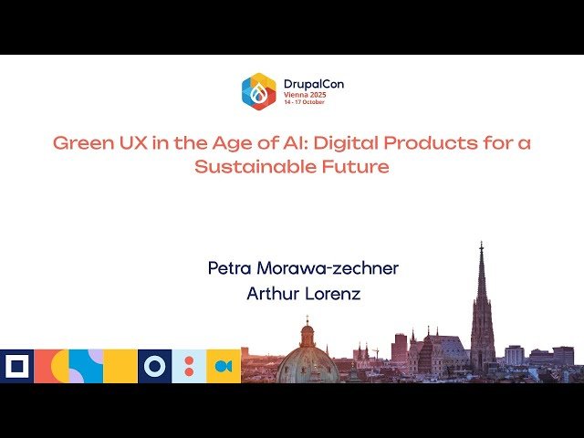 Green UX in the Age of AI - Digital Products for a Sustainable Future