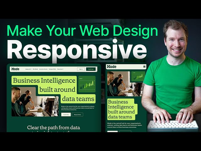 Responsive Web Design Tutorial - Mobile First Design, Breakpoints, and CSS Frameworks