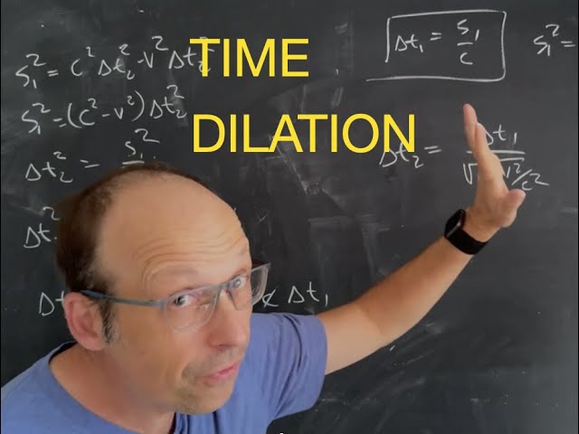 Special Relativity - Deriving Time Dilation