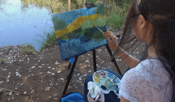 Watercolor Art Camp (Ages 10-16) (Live Online)