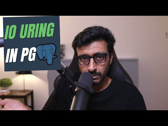 PostgreSQL 18 Asynchronous I/O Methods