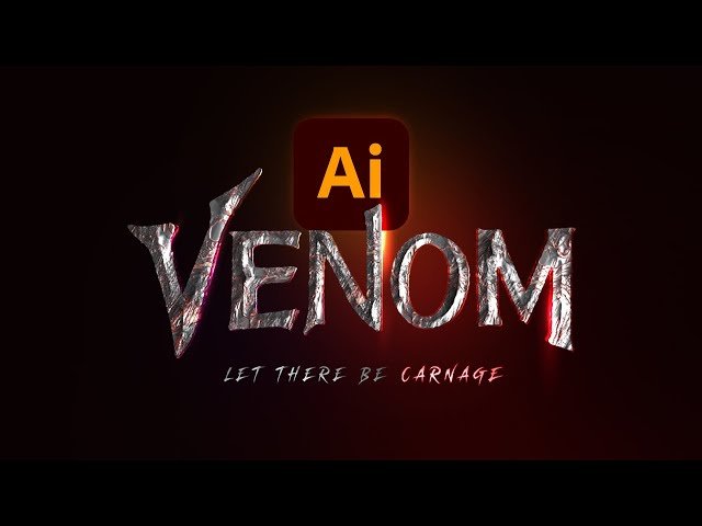 Creating a Venom Logo in Adobe Illustrator