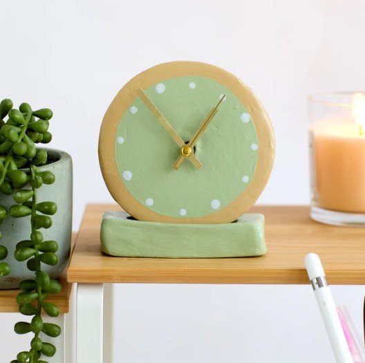 Virtual Clay Clock Making (Kit Included) (Team Building)