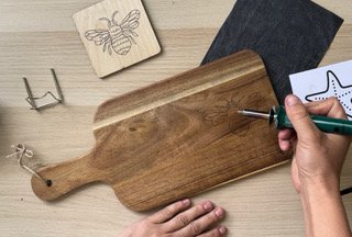 Learn Wood Burning: Ornament (Live Online)