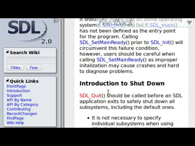 C++ SDL Game Development Tutorials