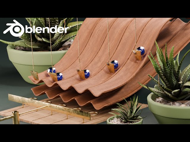 Marble Machine Creation in Blender 4.0 - Part 1