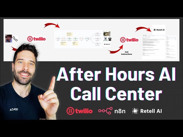 How to Add an AI Phone Agent to Your Business Line - No-Code with n8n