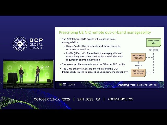 Managing Ultra Ethernet Using OCP Standards